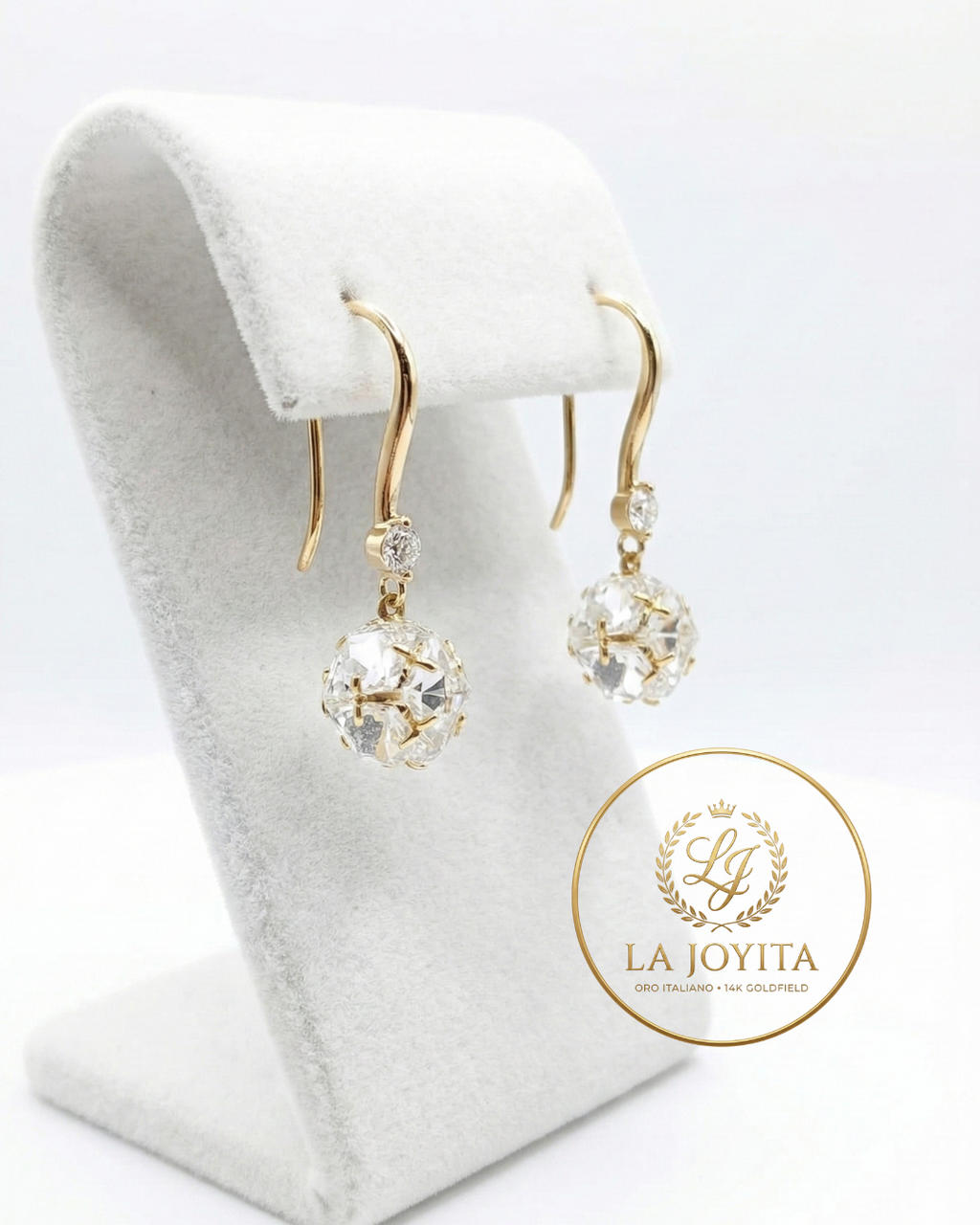 AROS COLGANTES ORO 14K VARIEDADES