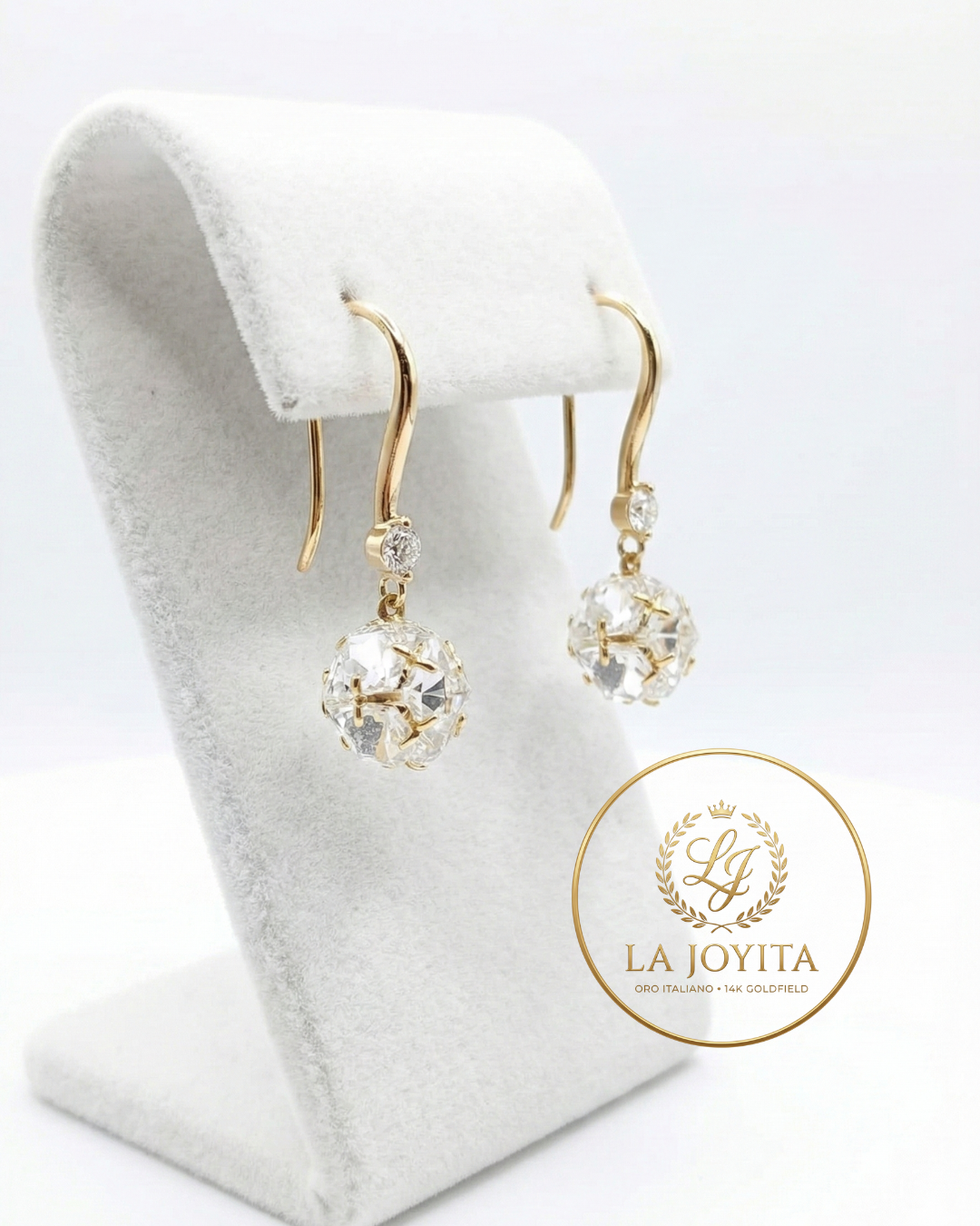 AROS COLGANTES ORO 14K VARIEDADES